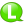 Speech balloon green l icon