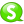 Speech balloon green s icon