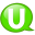 Speech-balloon-green-u icon
