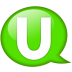 Speech-balloon-green-u icon