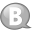 Speech-balloon-white-b icon