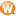 Speech balloon orange w icon