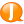 Speech balloon orange j icon
