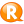 Speech balloon orange r icon