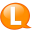 Speech-balloon-orange-l icon