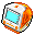iMac DV Tangerine on icon