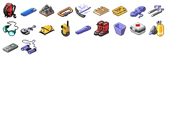 Mountaineering Gear Icons