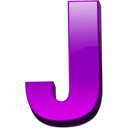Letter j icon