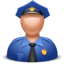 Officer man icon