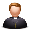 Priest-man icon