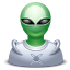 Alien male icon