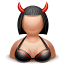 Devil-female icon
