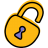 Padlock-open icon