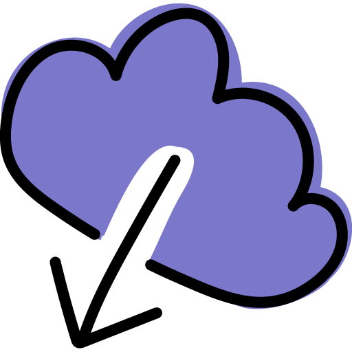 Cloud-download icon