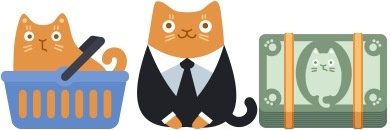 Cat Commerce Icons
