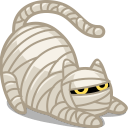 Cat mummy icon