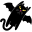 Cat bat icon