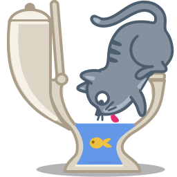 Cat fish icon