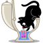 Cat phone icon