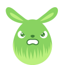 Green-angry icon