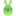 Green cute icon