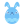 Blue crabby icon