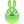 Green scared icon