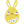 Yellow blush icon