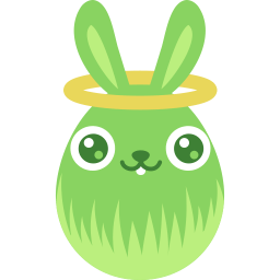 Green angel icon