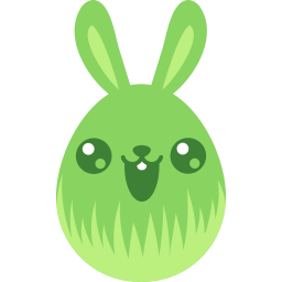 Green cute icon