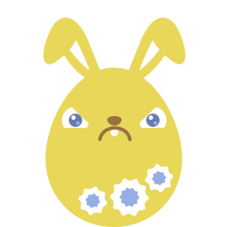 Yellow crabby icon