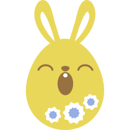 Yellow sleepy icon