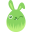 Green wink icon