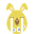 Yellow cry icon