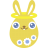 Yellow-angel icon