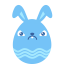 Blue crabby icon