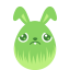 Green sad icon