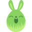Green sleepy icon