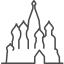 Moscow basil icon