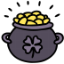 Pot-of-gold icon