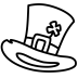 Tophat-outline icon