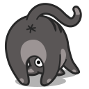 Cat-upsidedown icon
