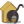 Cat birdhouse icon