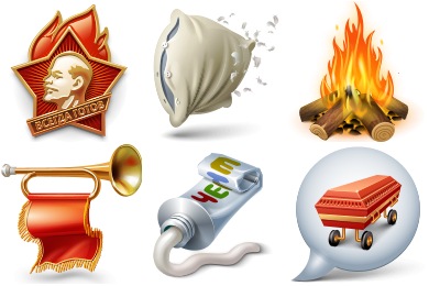 Pioneer Camp Icons