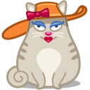 Cat lady icon