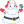 Santa snowman icon