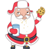 Santa-cookies icon