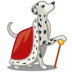 Dog-dalmatian-king icon