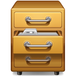 Archive Icon | Or Application Iconset | IconLeak