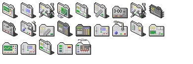 Mechanic Folders Icons